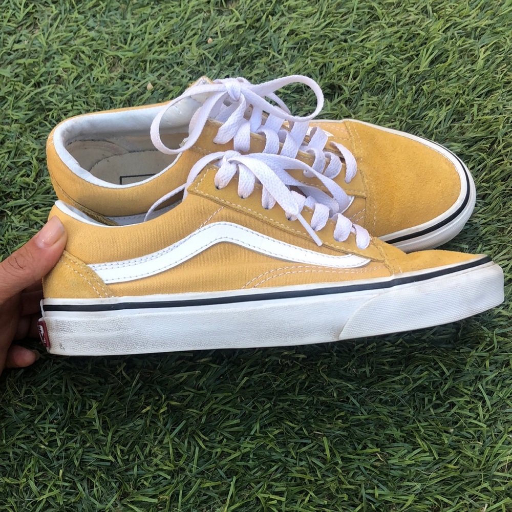 Women’s Yellow Vans